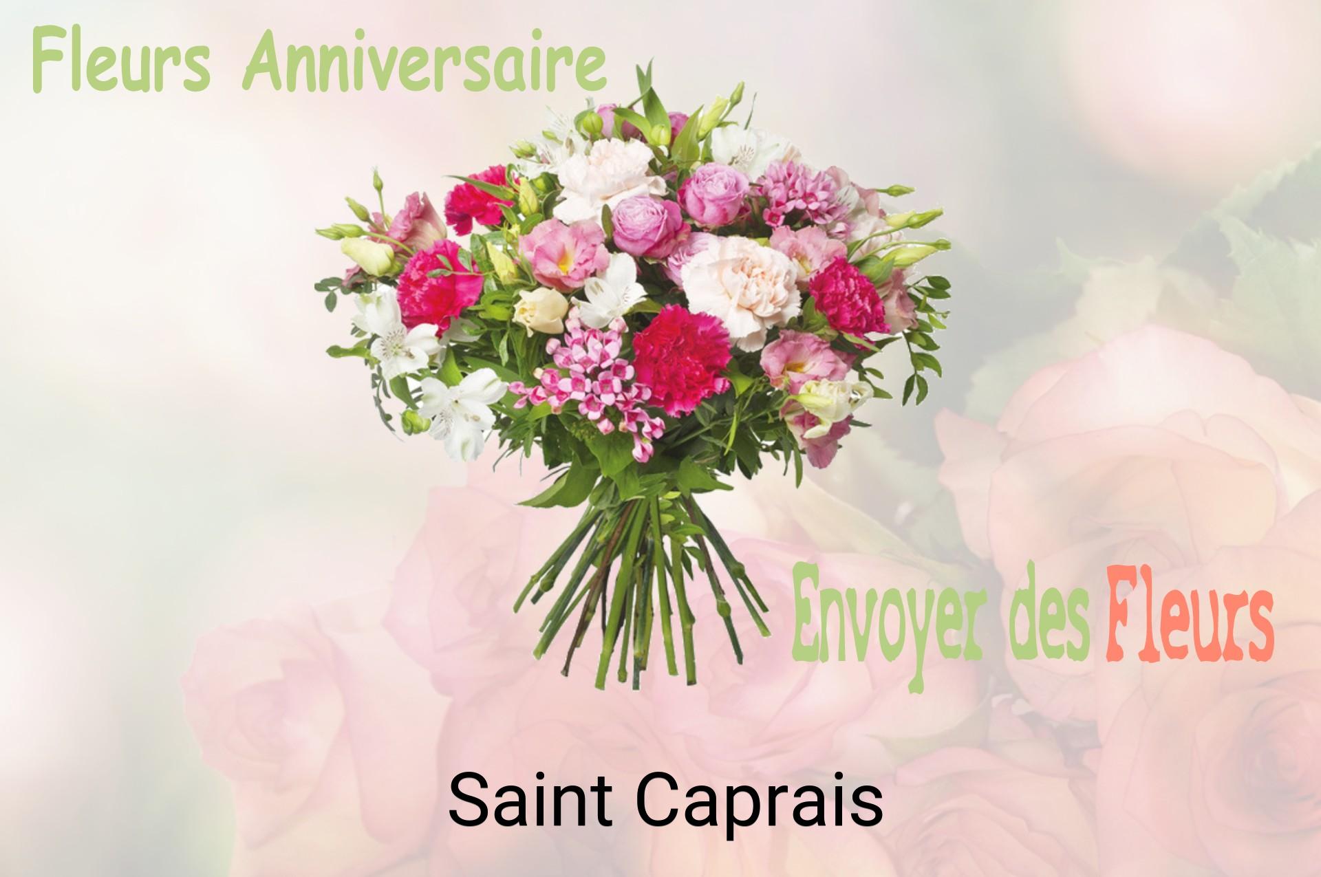 Bouquet de fleurs d’anniversaire livré à Saint-Caprais