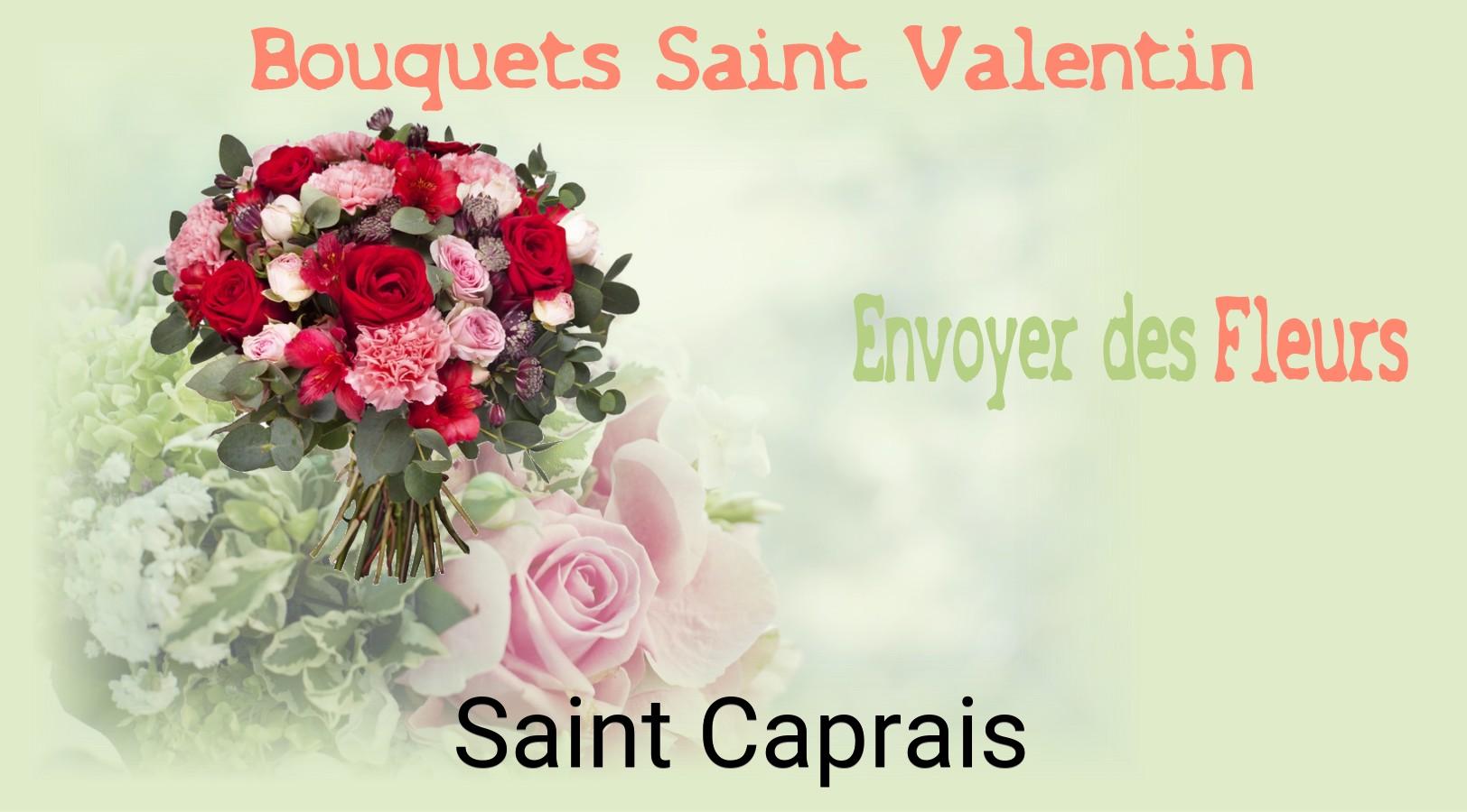 Roses de Saint-Valentin livrées à Saint-Caprais